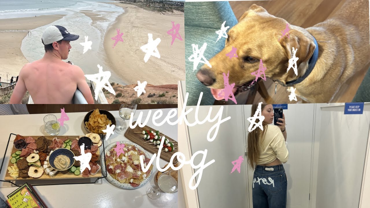 Uni Chaos, Beach Days, Girls Night & Matcha Runs ☕️🌊