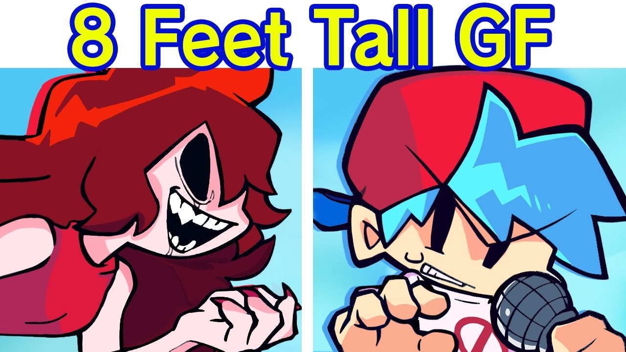 Friday Night Funkin' vs Yokai GF | Japan Creepypasta: Eight Feet Tall Lady & Red Room (FNF Mod: JP)