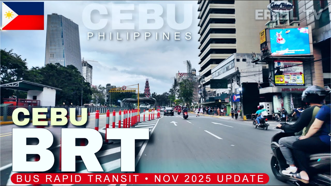 Cebu Bus Rapid Transit | Cebu BRT and Tour Update in Osmeña Blvd and Escario St., November 2025