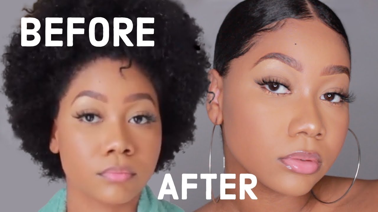 SLEEK LOW BUN *NO HEAT* | 3C/4A NATURAL HAIR | KIANNA ZHANE