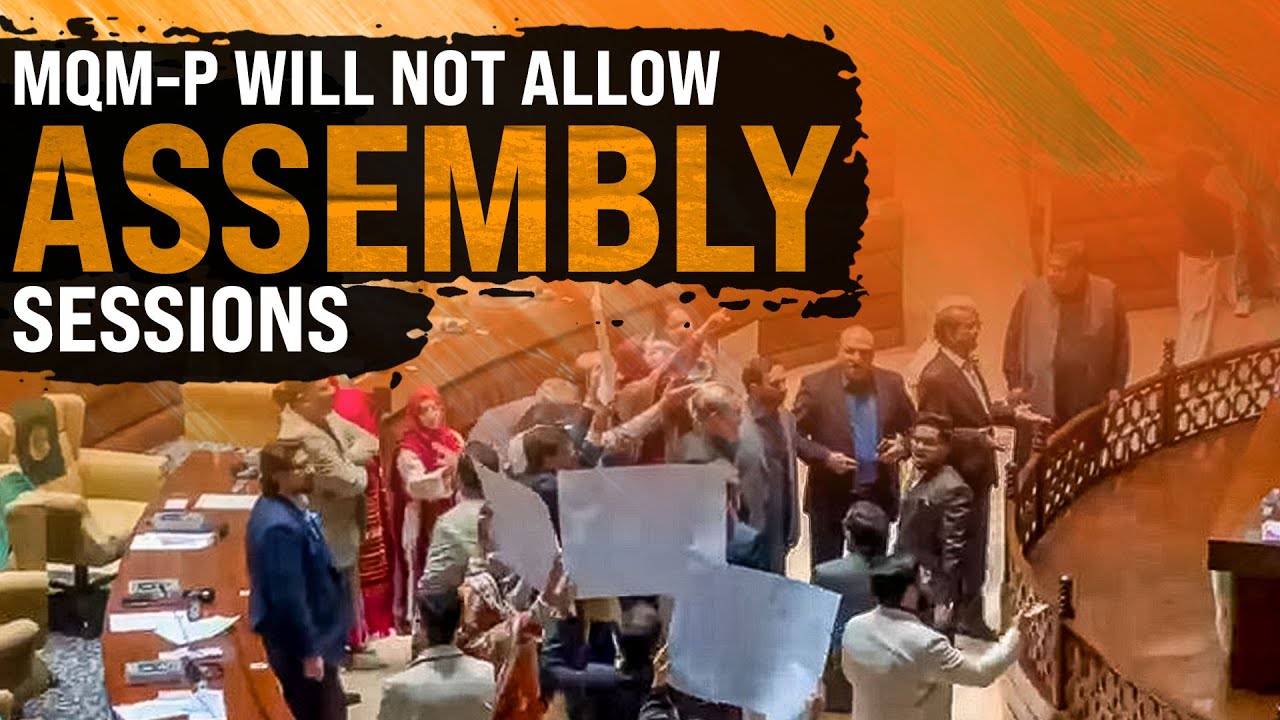MQM-P Will Not Allow Assembly Sessions Until Judicial Commission on Gul Plaza, Says Taha Ahmed Khan