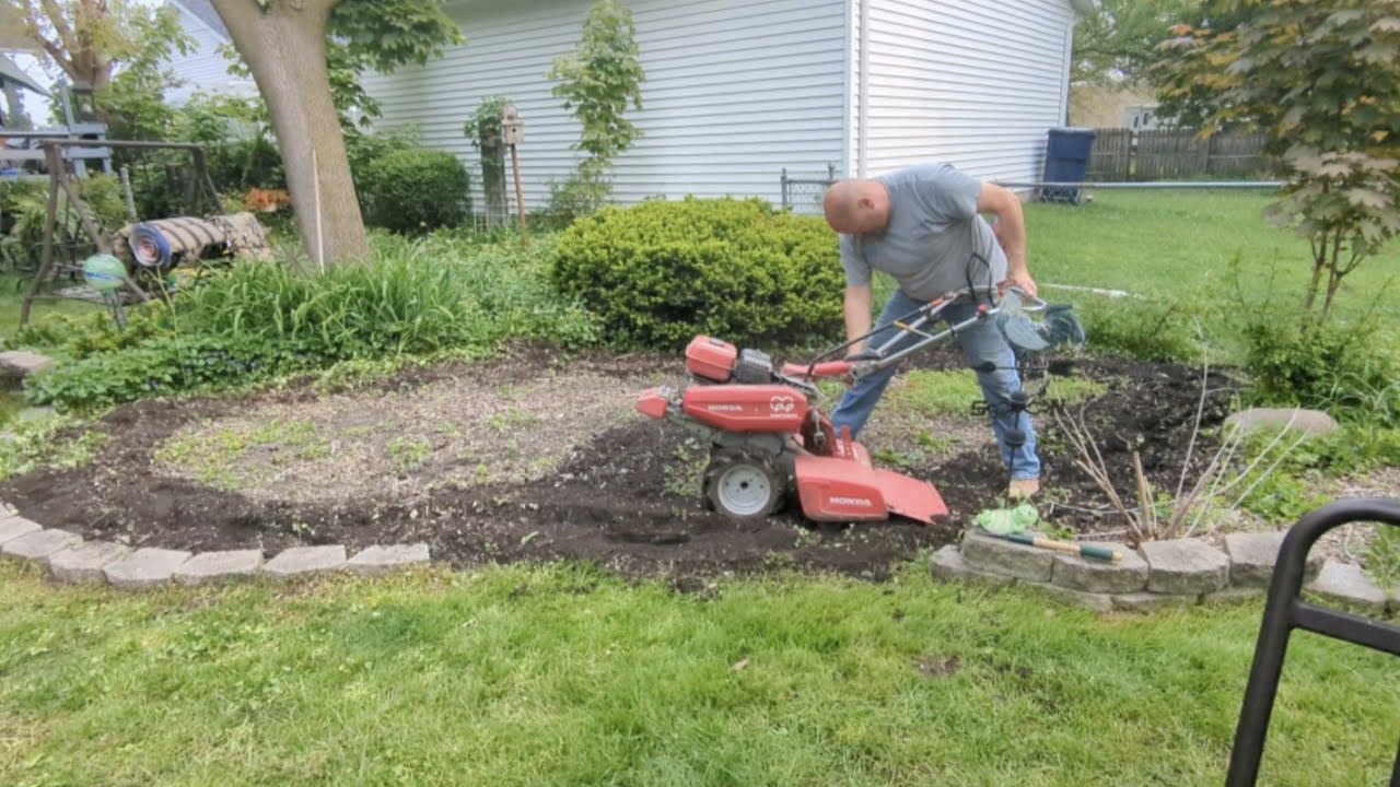 Plotting Out The Extra Garden Space