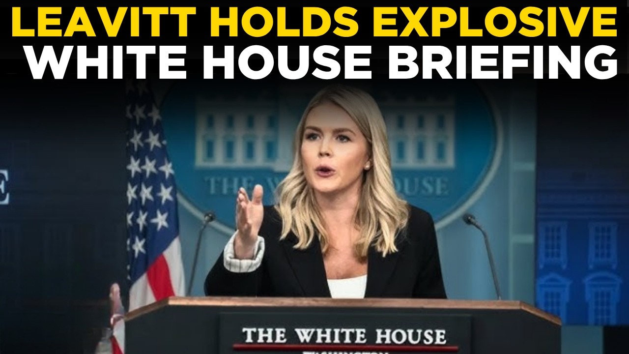 WH Press Briefing LIVE | Karoline Leavitt Grilled On FBI Subpoenas & Press Intimidation Claims