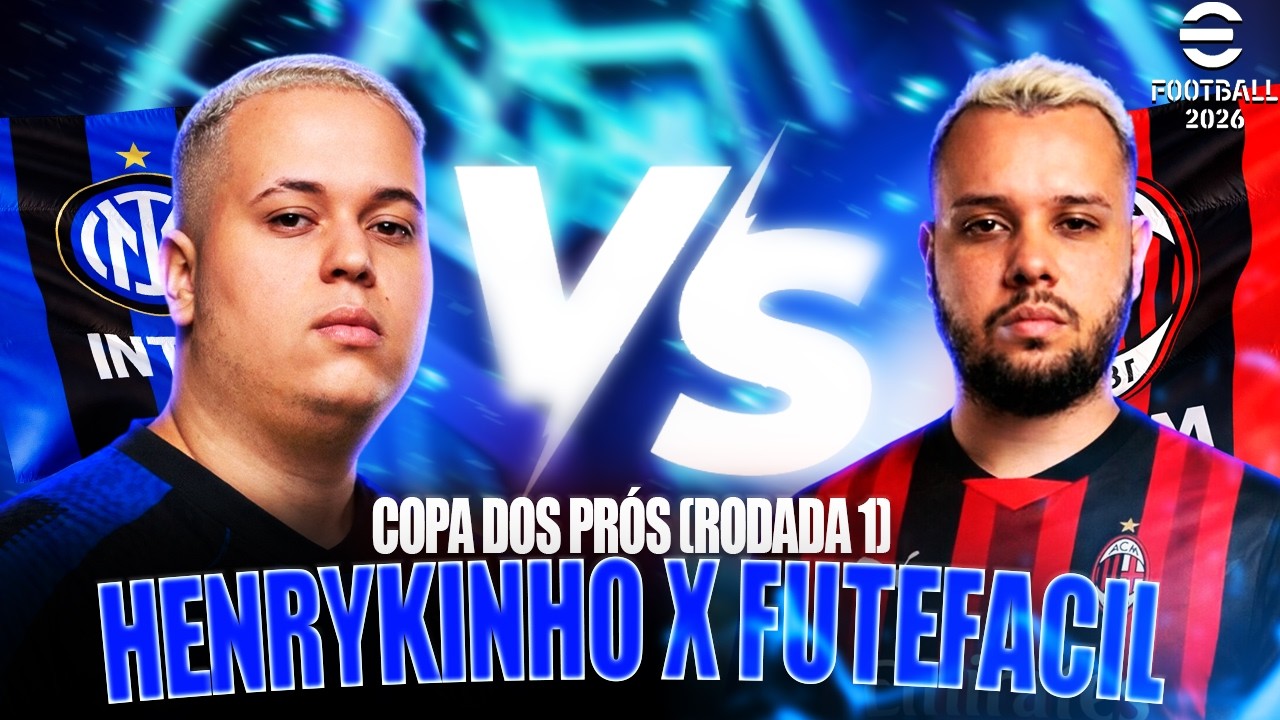 HENRYKINHO (INTER) X FUTEFACIL (MILAN) - Copa Dos Prós (RODADA 1)