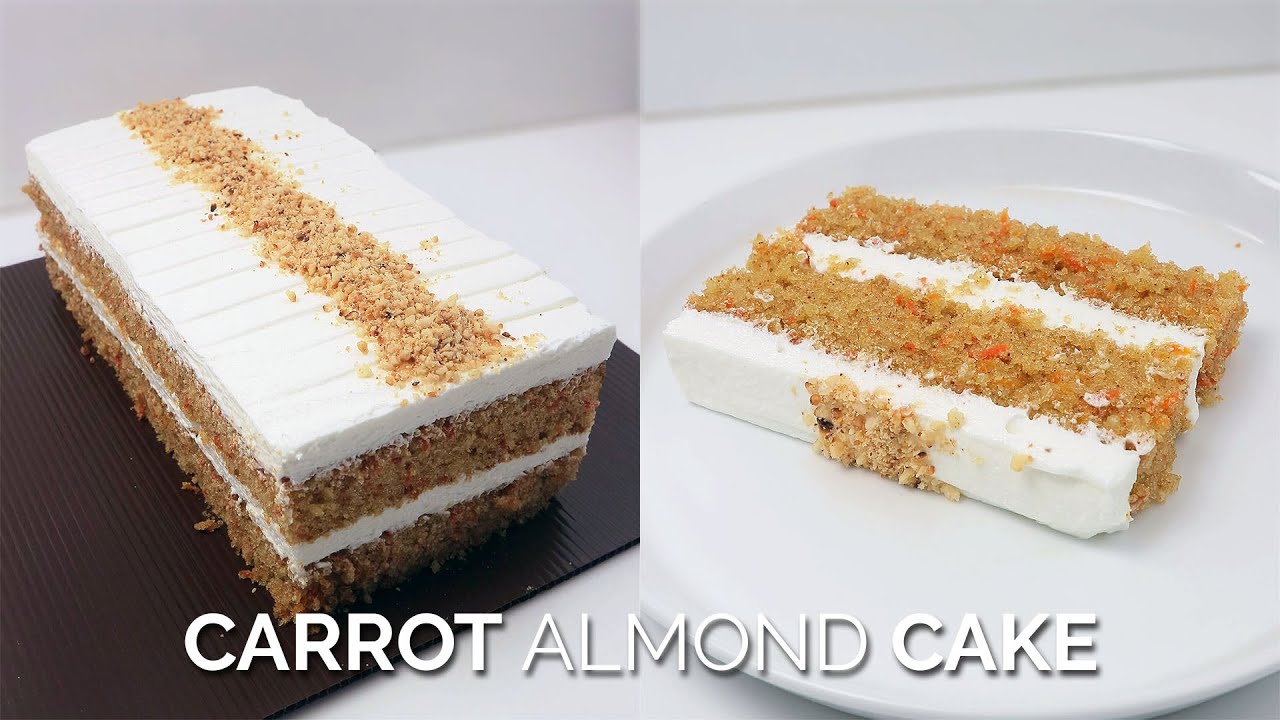 BOLU WORTEL ALMOND // CARROT ALMOND CAKE WITH CREAM CHEESE FROSTING