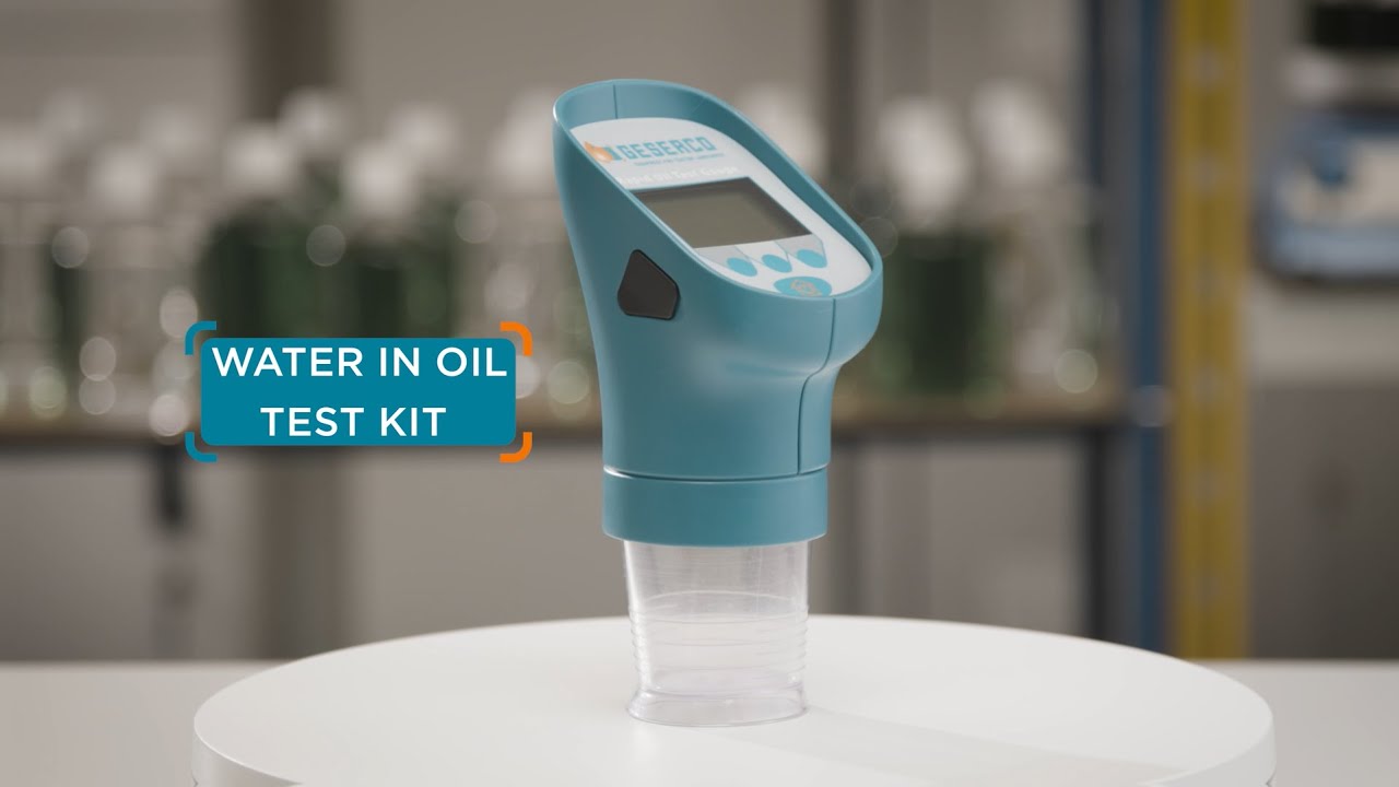 GESERCO WaterTest™ Test Kit – Rapid Water Content Detection in Oils, Fuels, and Solvents