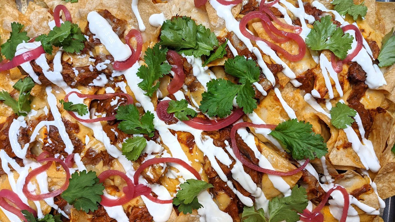 How to Make BBQ Pulled Pork Nachos | David Burtka