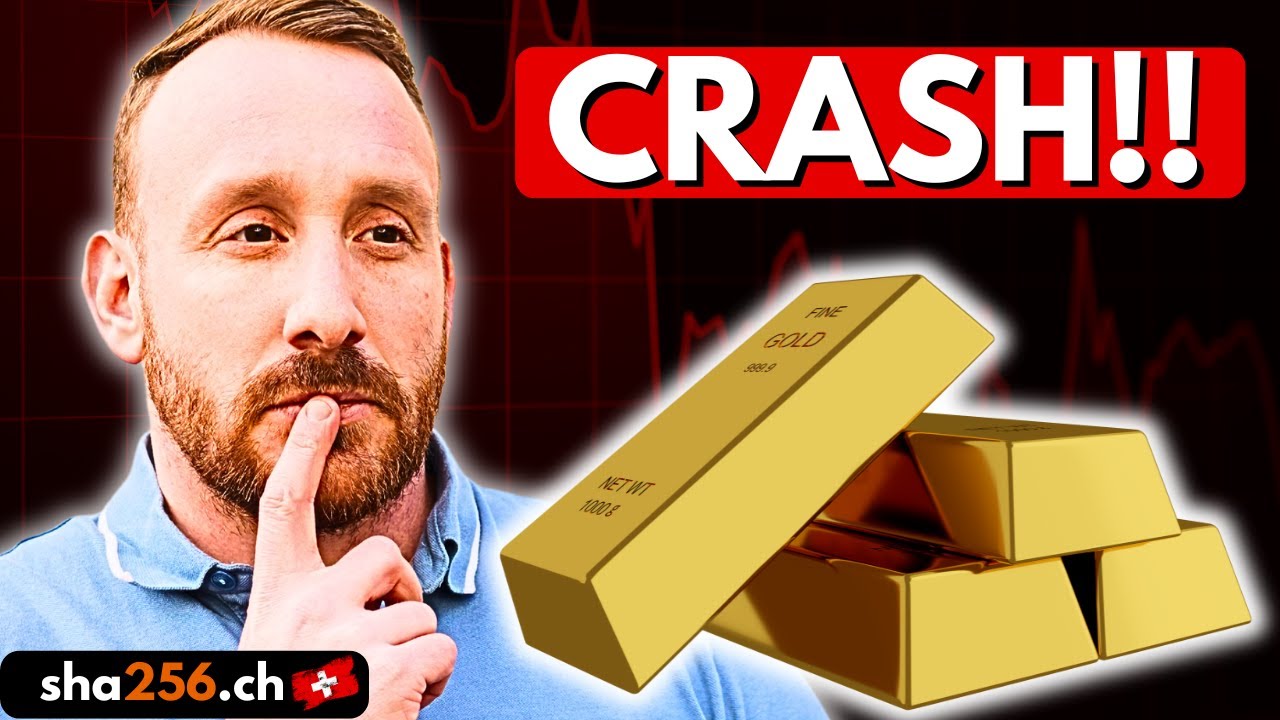 Gold Crash! Zeit für Bitcoin?
