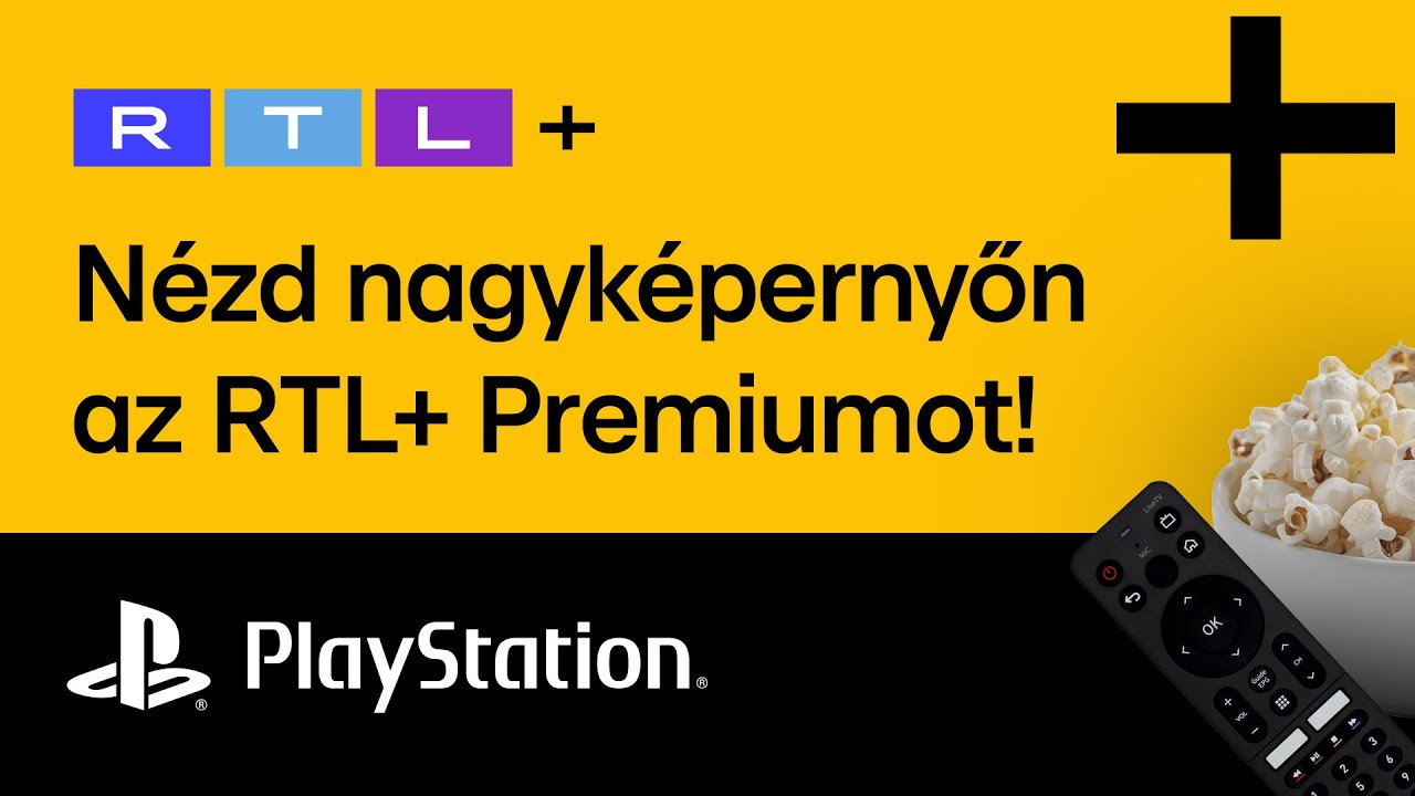 RTL+ tartalmak nagyképernyőn | PlayStation