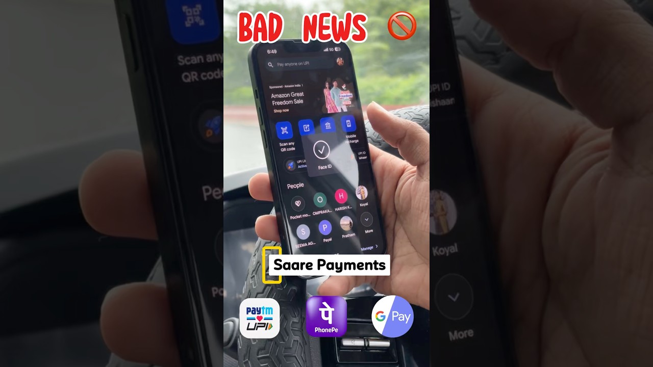 Bad News For All UPI Users ⚠️| Bro&rsquo;s Tech Tv #brostechtv #upi #payment #tech #paytm #gpay #users