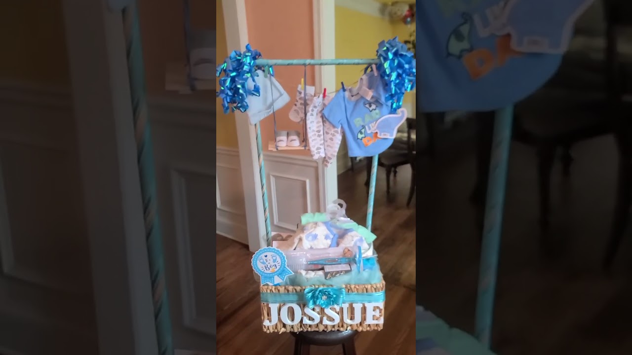 Como Hacer Una Canasta Para Un Baby Shower