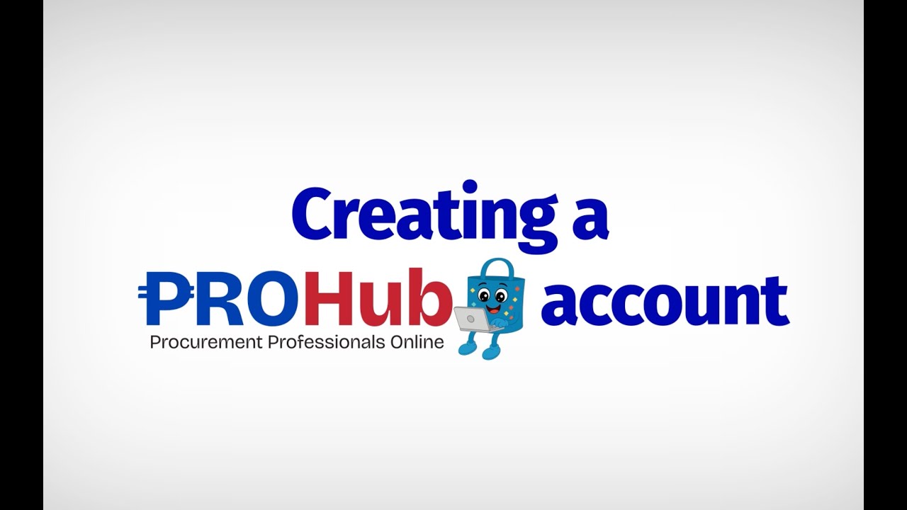 #ProHub: Онлайн-центр для специалистов по закупкам: как создать учетную запись
