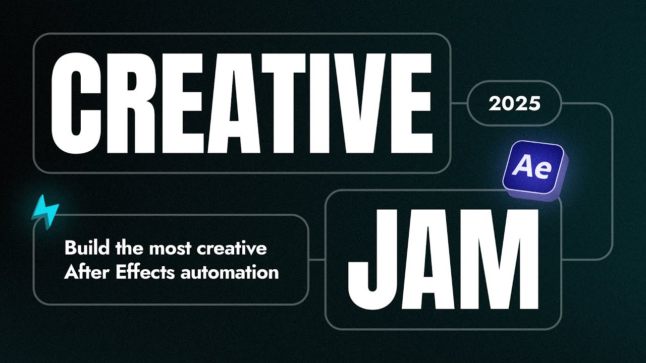 Plainly Creative Jam 2025: Build the most creative After Effects automation