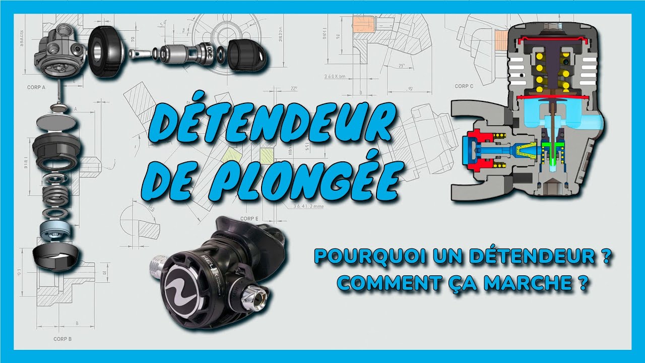 Détendeur de plongée : pourquoi un détendeur ? Comment ça marche ?