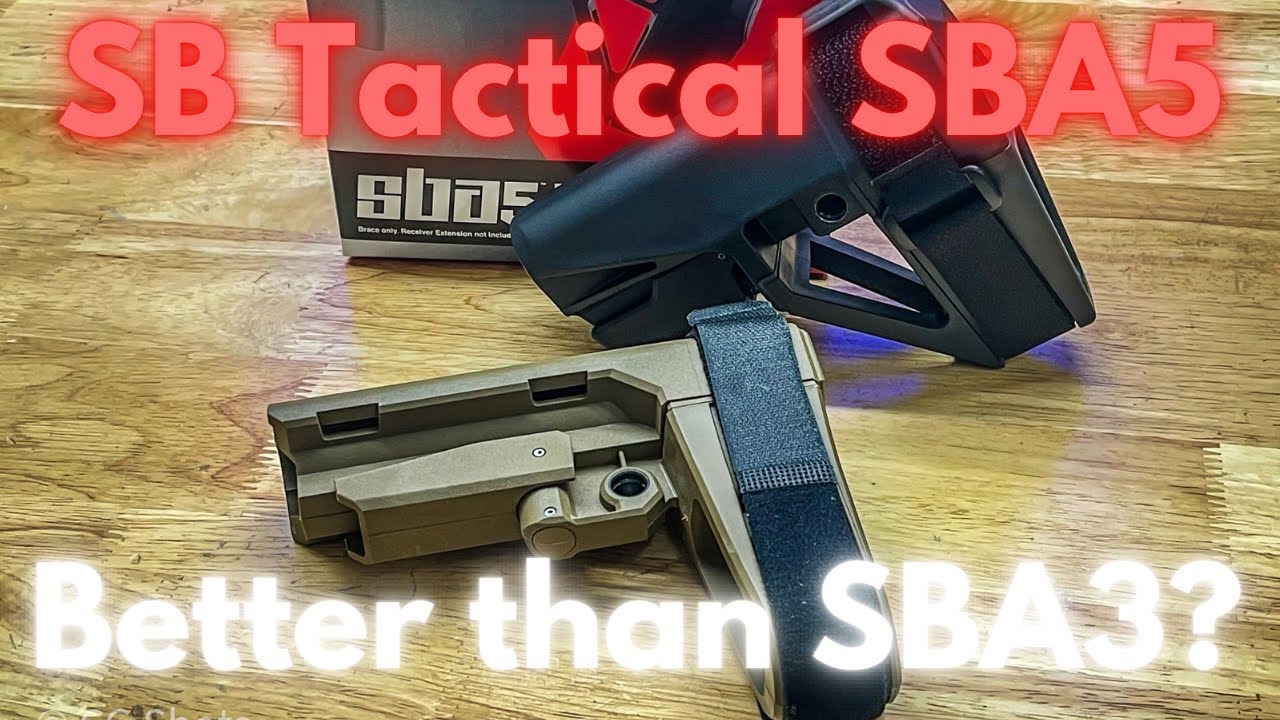 SB Tactical SBA5 — лучше, чем SBA3? #pistolbrace #sbtactical
