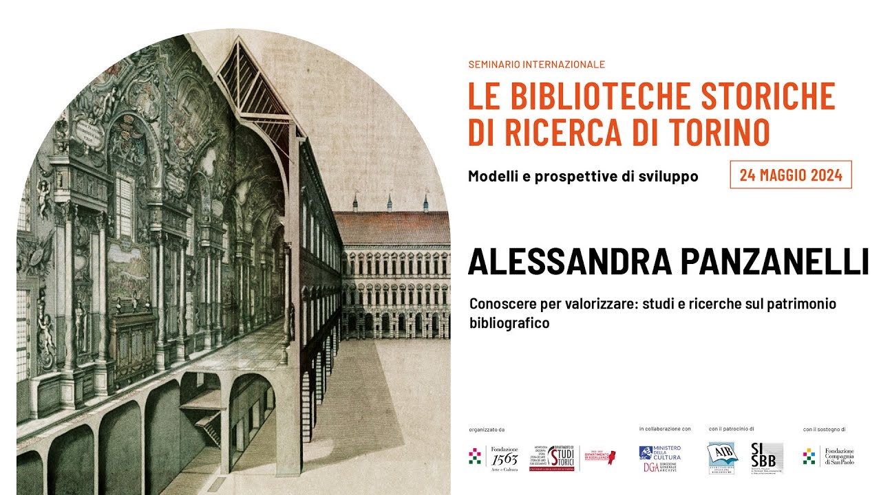 Panzanelli, Conoscere per valorizzare: studi e ricerche sul patrimonio bibliografico