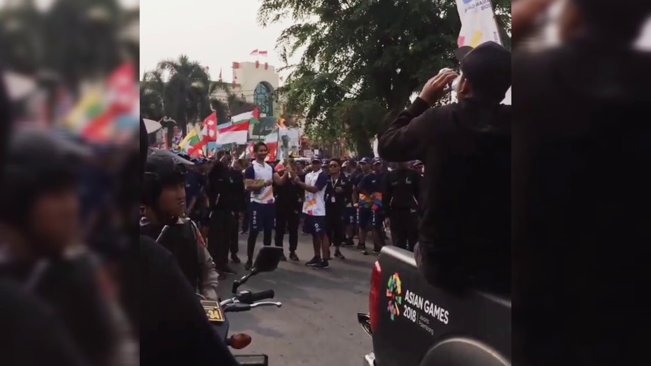 Shaheer Sheikh for Torch Relay Asian Games 2018 in Indonesia