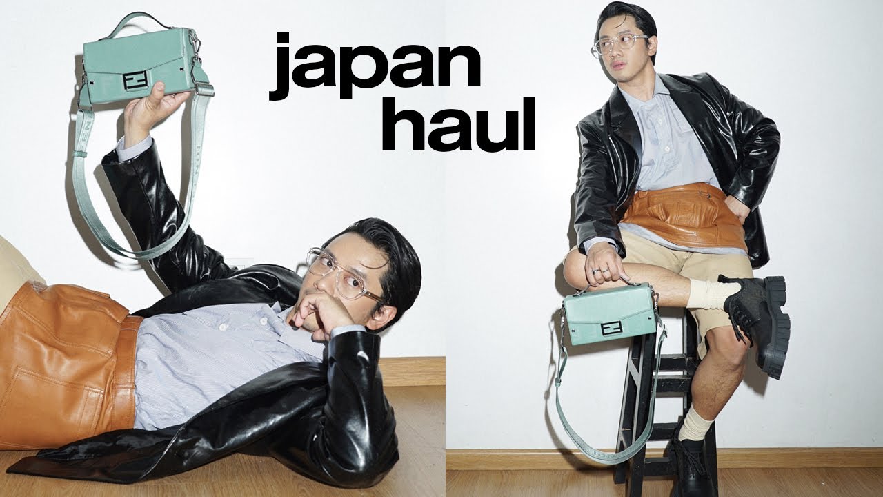 Vintage bags I scored in Japan + shoot with Fendi + daily vlog
