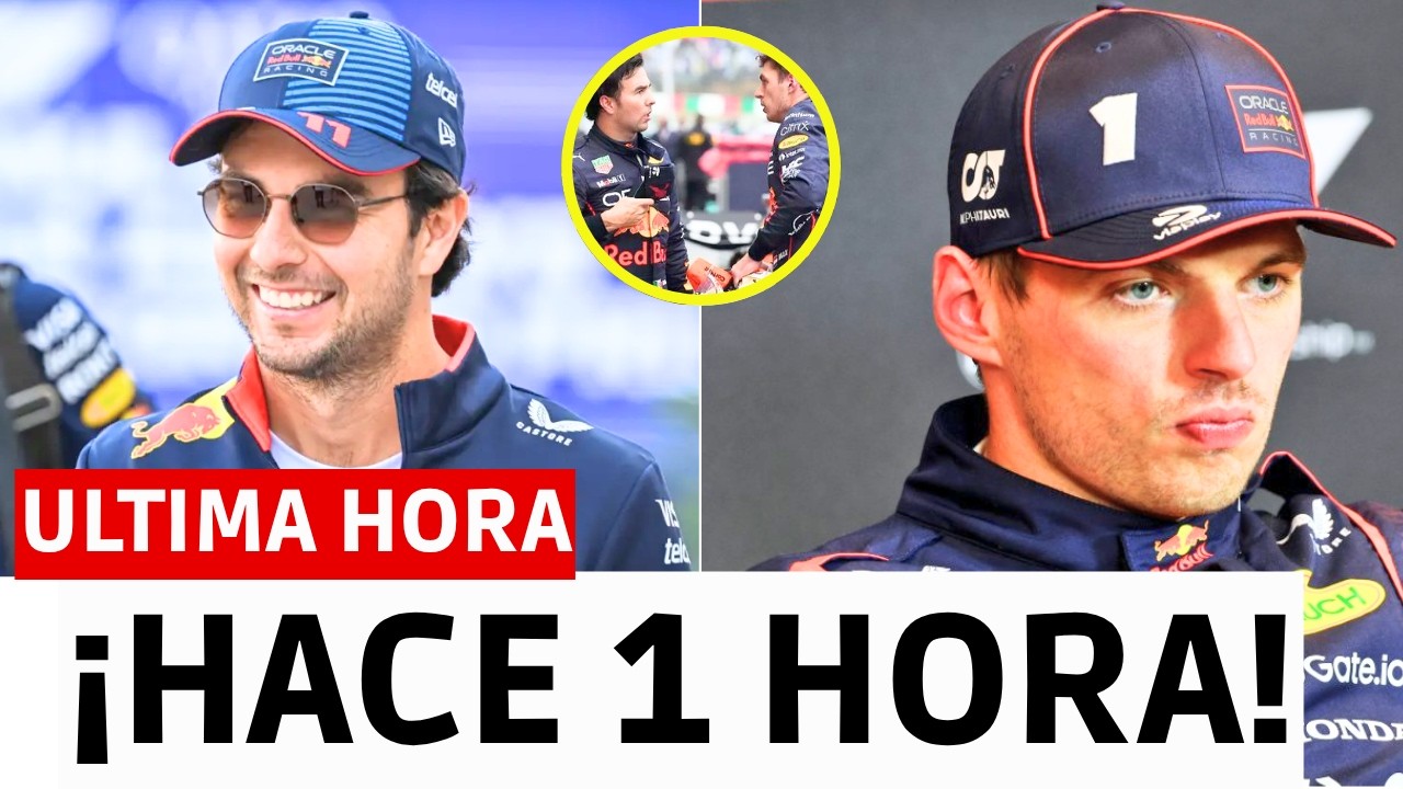 💣 &iexcl;SE DESTAPA TODO! CHECO P&Eacute;REZ REVELA POR QUE VERSTAPPEN LO TRAICION&Oacute; EN BRASL