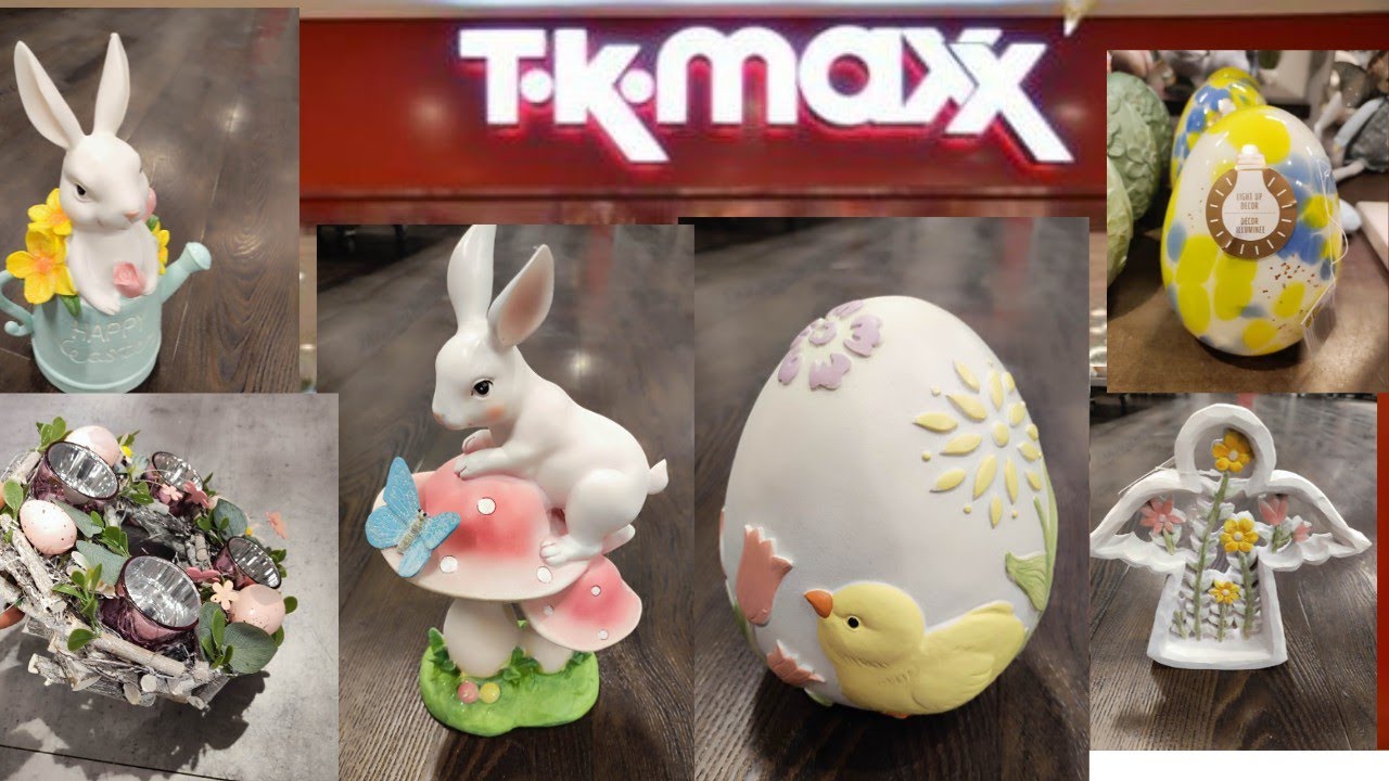 TOLLE OSTERDEKO BEI TK MAXX #ostern #frühlingsdeko