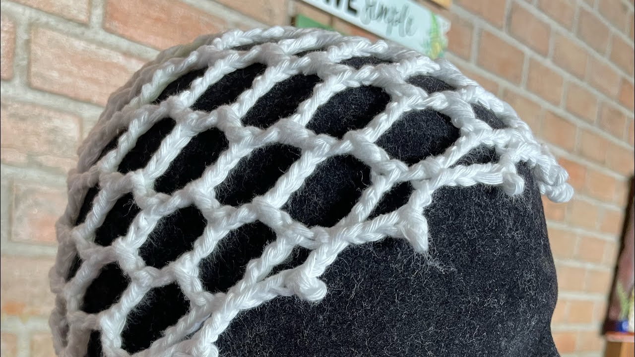 Tutorial se Mesh Hat (gorrito a Crochet) 