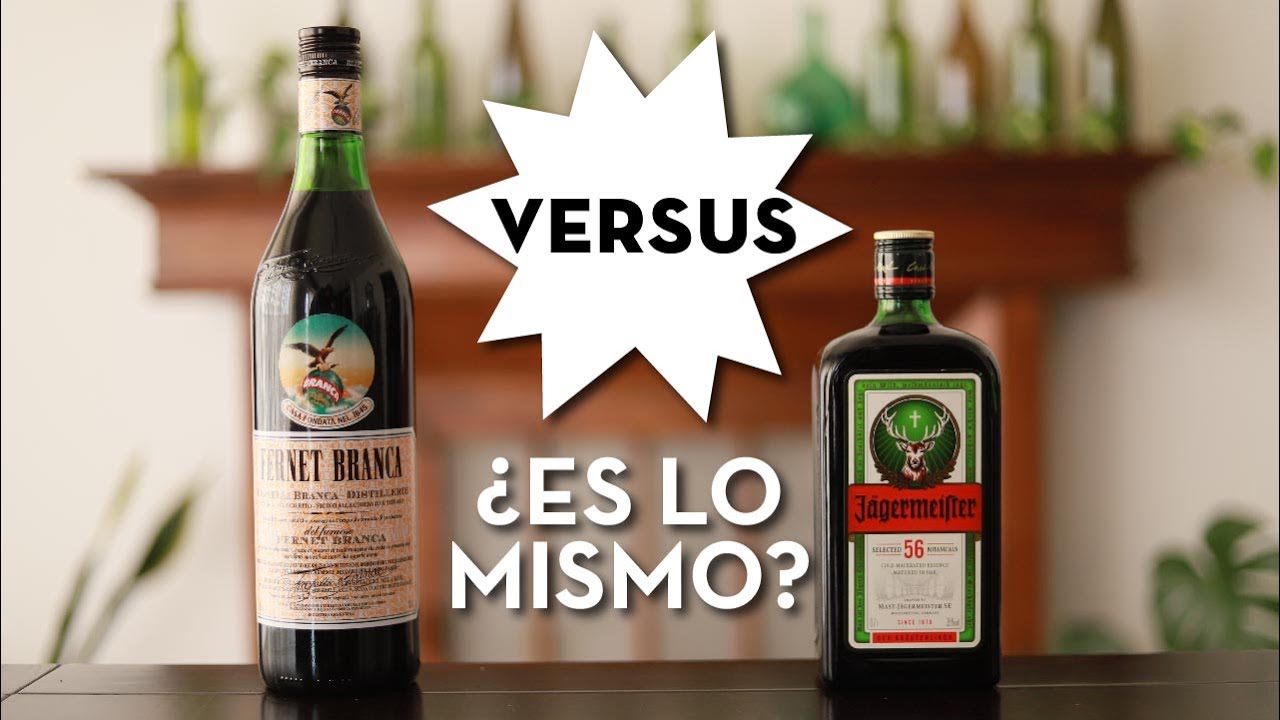 Jägermeister Vs Fernet Branca | ¿Es la misma bebida?