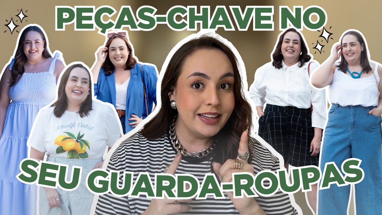 PEÇAS-CHAVE QUE VOCÊ TEM QUE TER NO ARMÁRIO •
