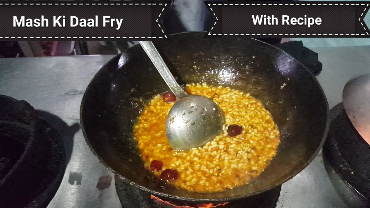 Fry Daal Mash Restaurant Recipe By Cooking With Kawish
