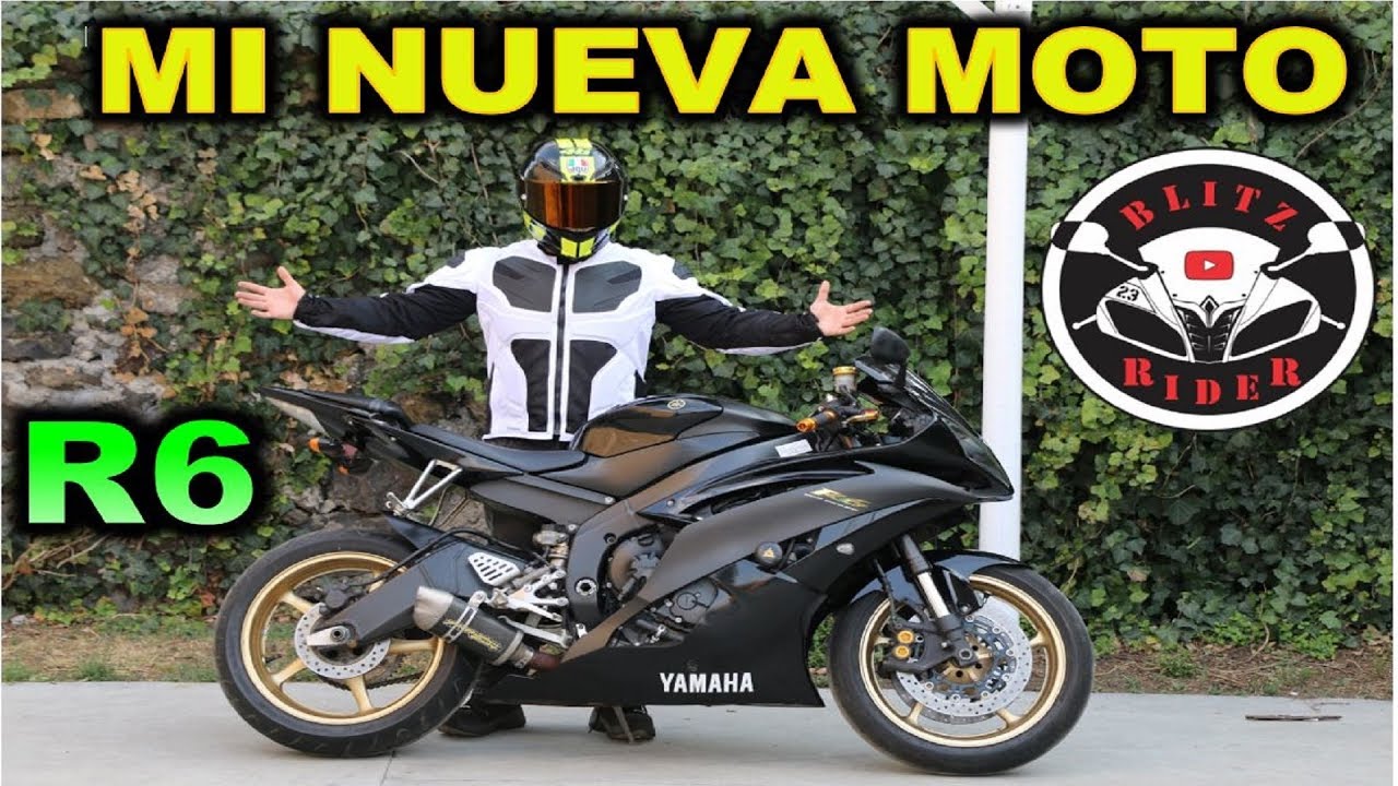 MI NUEVA MOTO YAMAHA R6 |  Blitz Rider 😎
