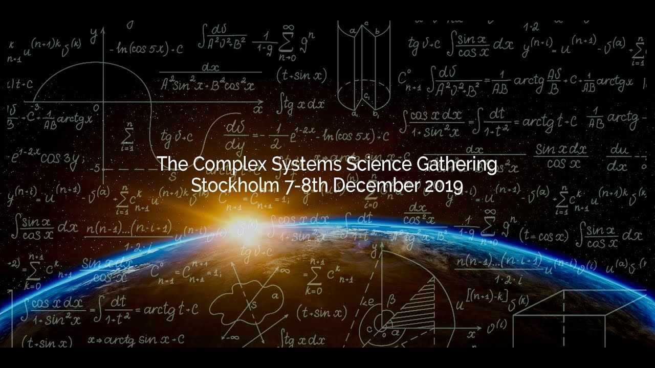 Complex Systems Science Stockholm