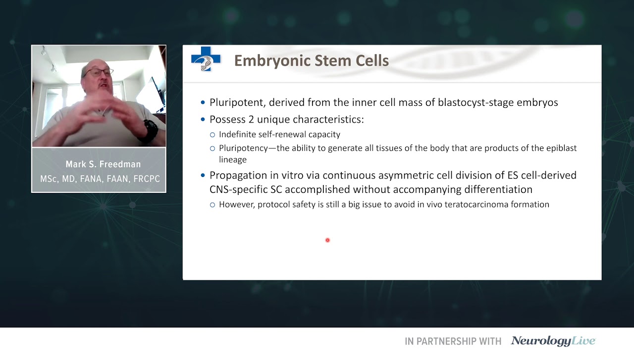 John F. Kurtzke Lecture: Stem Cell Research Update