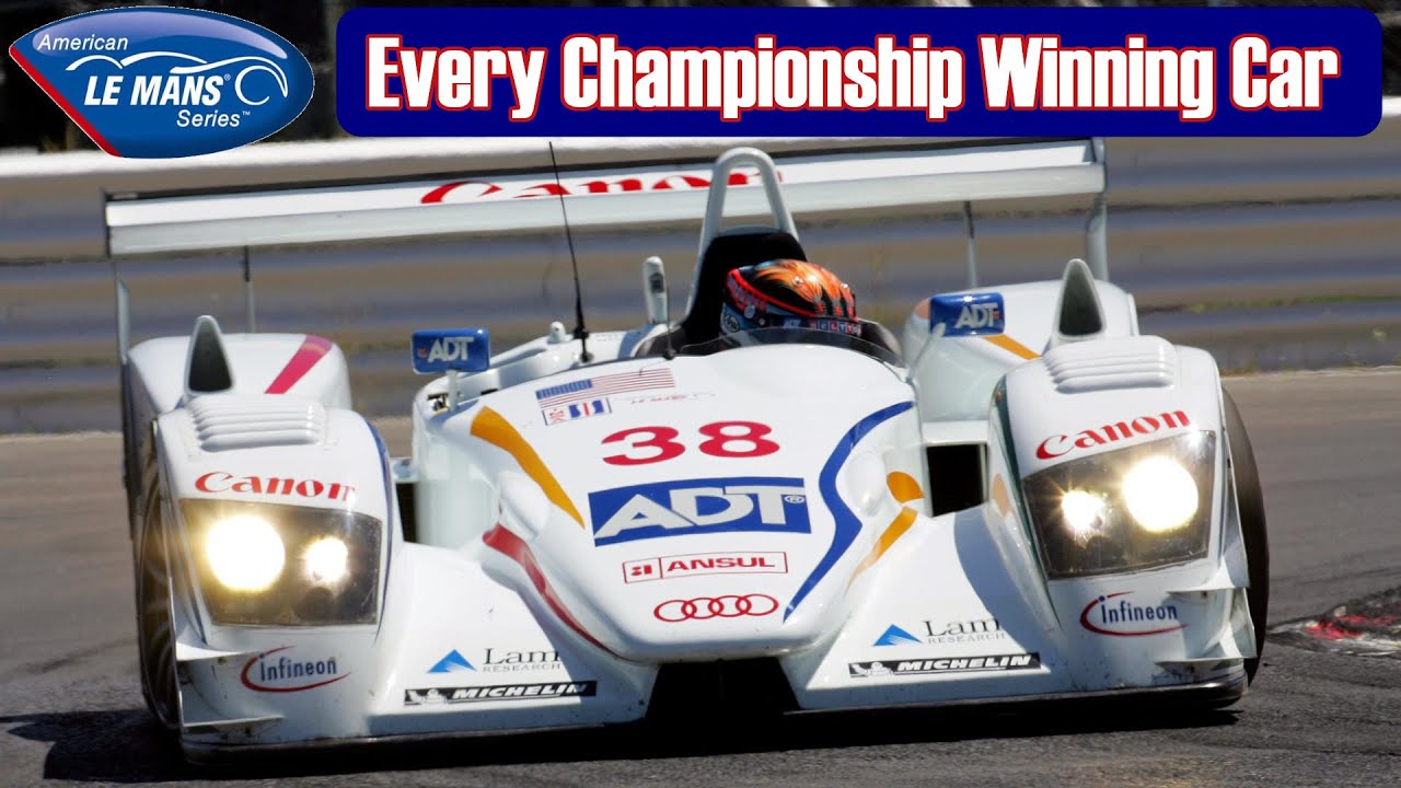 The American Le Mans Series | Every Championship Winning Car (1999- 2013 )
