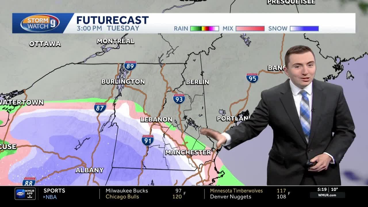 Video: Colder feel Monday morning, tracking Impact weather tomorrow