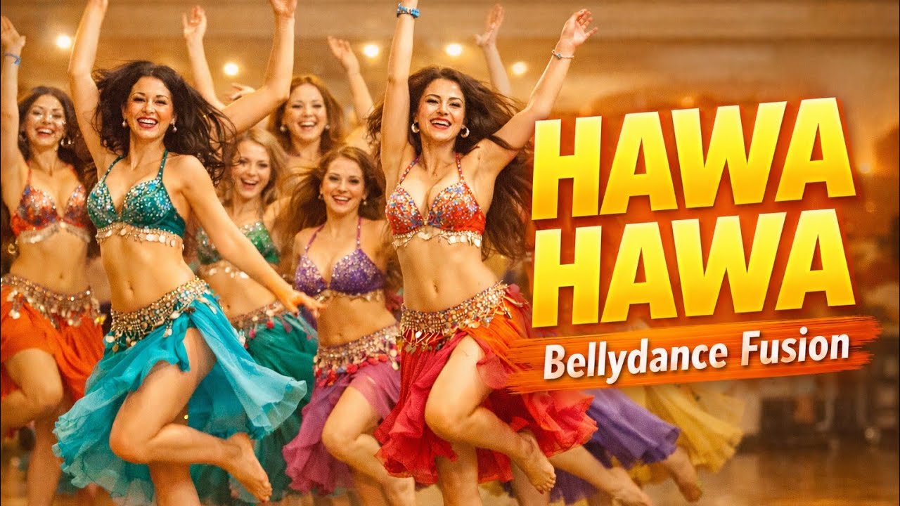 Hawa Hawa | Group Belly Dance Rehearsal (Oriental Fusion) #bellydancefusion 