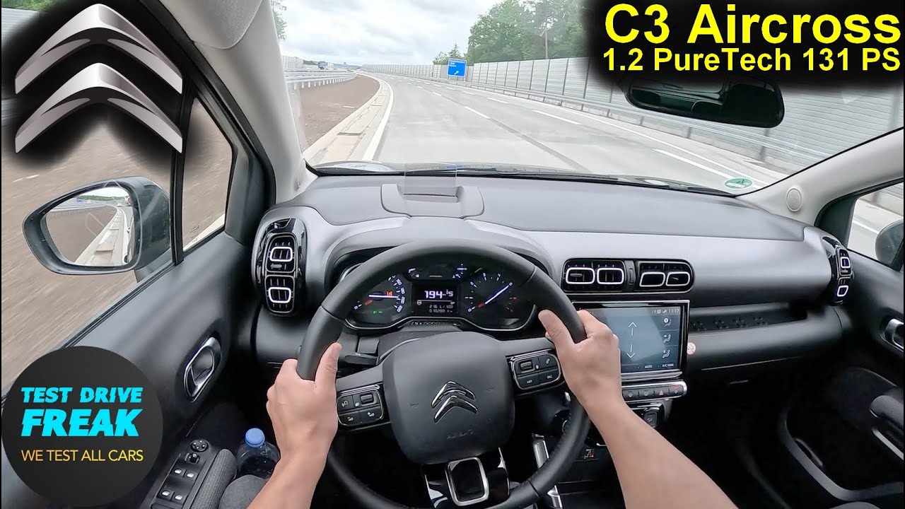 2024 Citro&euml;n C3 Aircross (131 PS) TOPSPEED POV 🚀 Autobahn Attack | No Speed Limit
