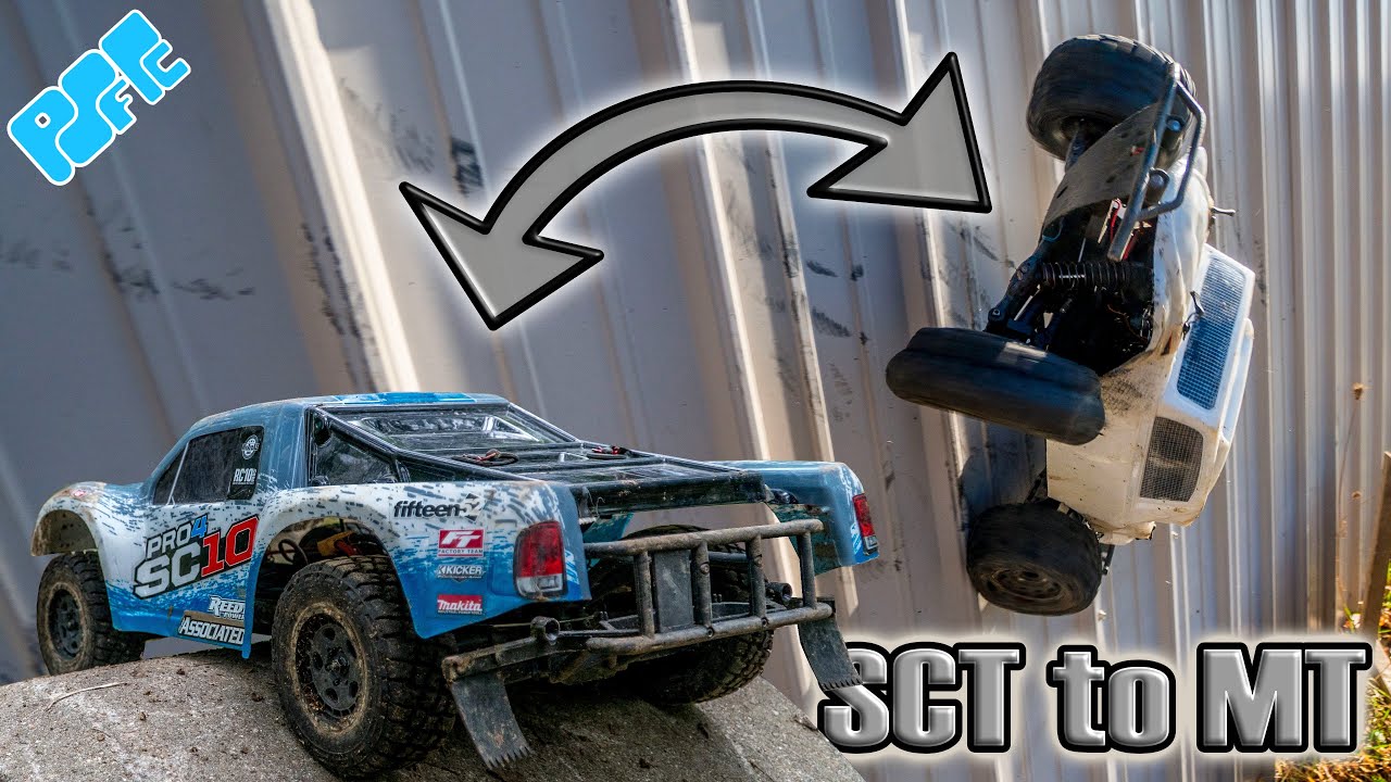 How to Make Your 4WD SCT More Awesome! Pro4 SC10 to Long MT10 Conversion #rc