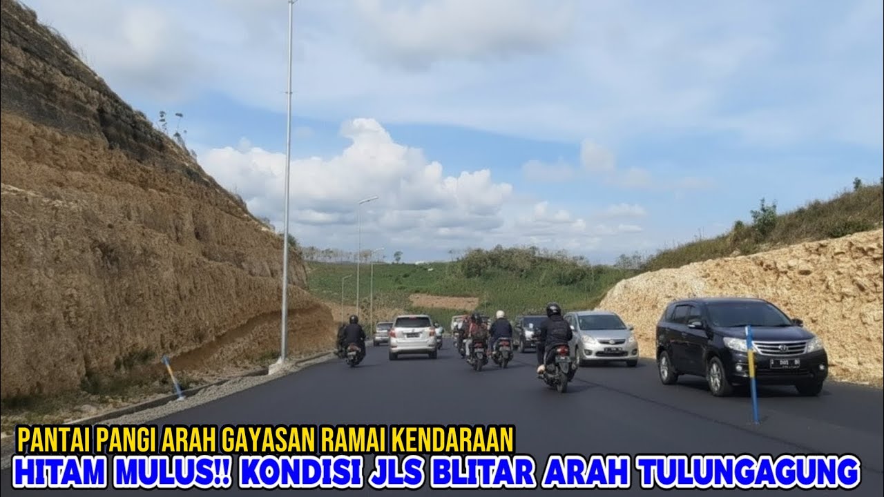Kondisi JLS BLITAR TERKINI Tembus TULUNGAGUNG Ramai Kendaraan Walau Belum Rampung 100% dan MULUS