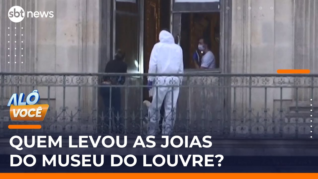Quem roubou as joias no Louvre? Correspondente do SBT atualiza últimas informações | #AloVoce