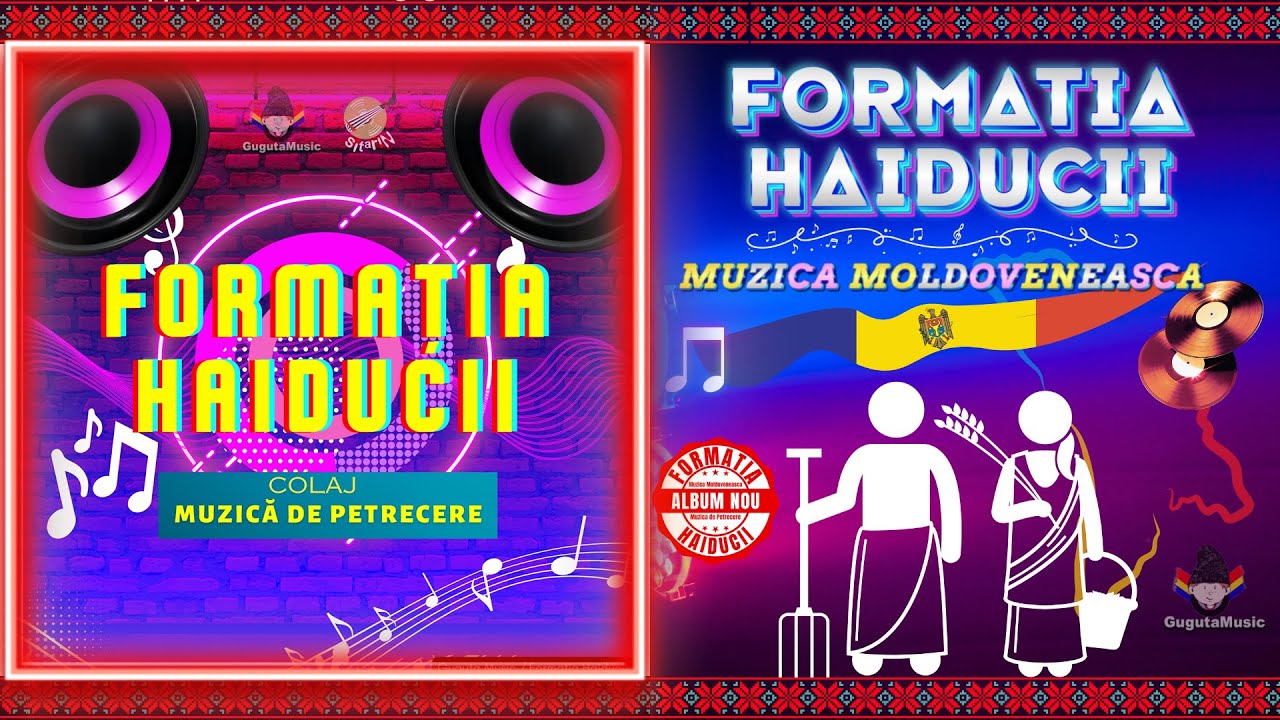 ▶️ Formația Haiducii ⭐Album ⭐ Muzică Moldovenească - de Petrecere