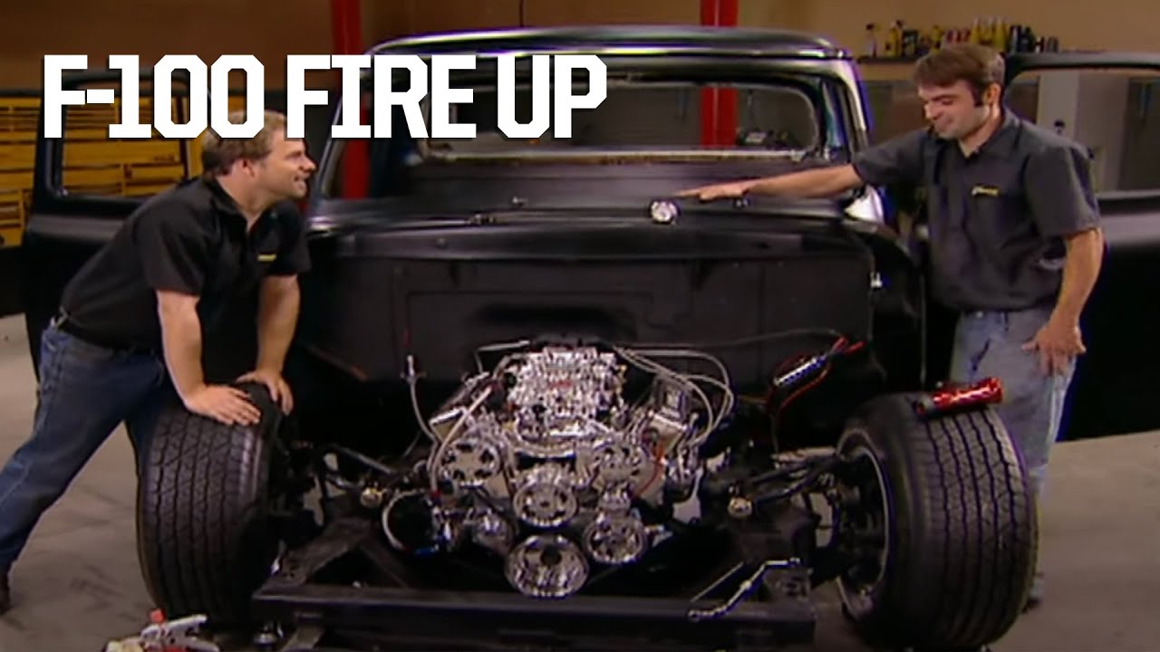 Firing Up The Classic Hot Rod F100 For The First Time - Trucks! S8, E15