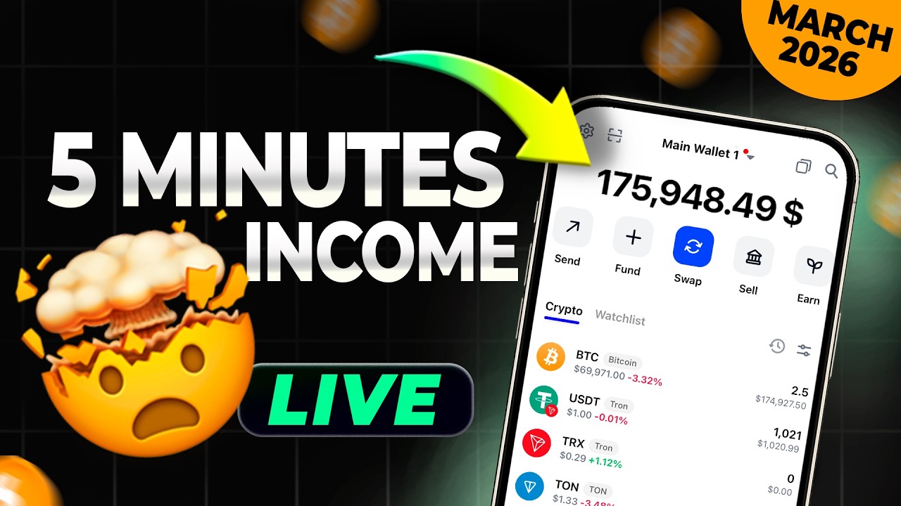 Earn Free Crypto Online 💰 5 Minute Crypto Test | No Investment
