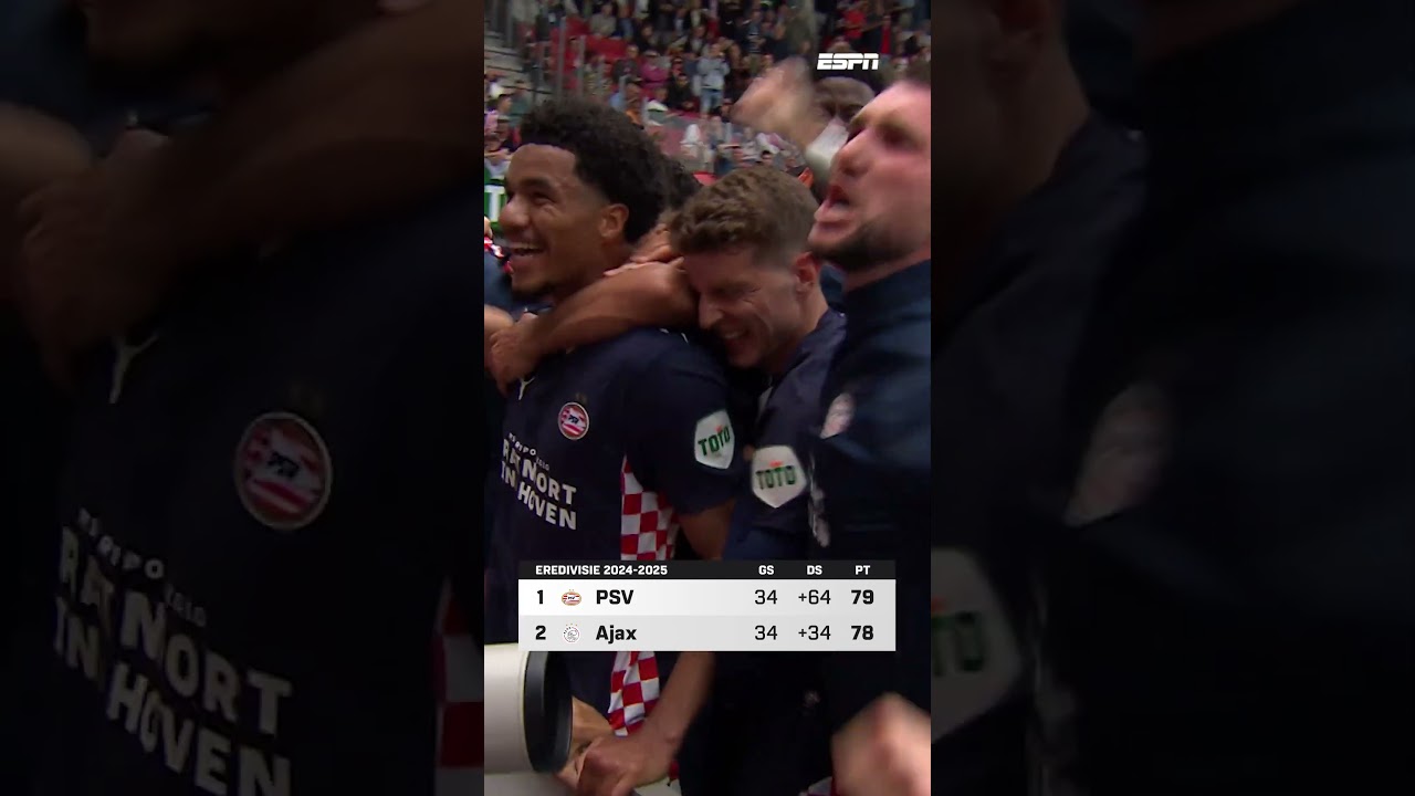 De zenuwslopende ontknoping tussen PSV en Ajax 🎥🤯
