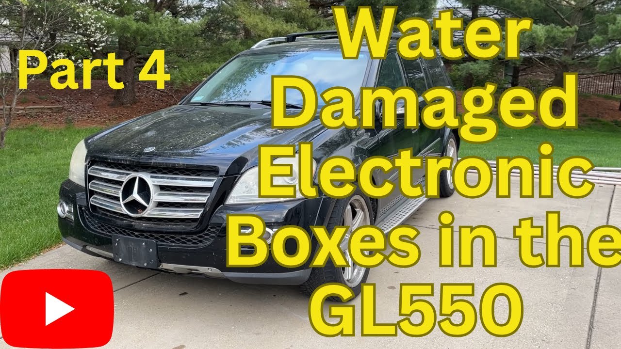 Replacing Water Damaged Electronic Boxes In Mercedes GL550 X164 (part 4)