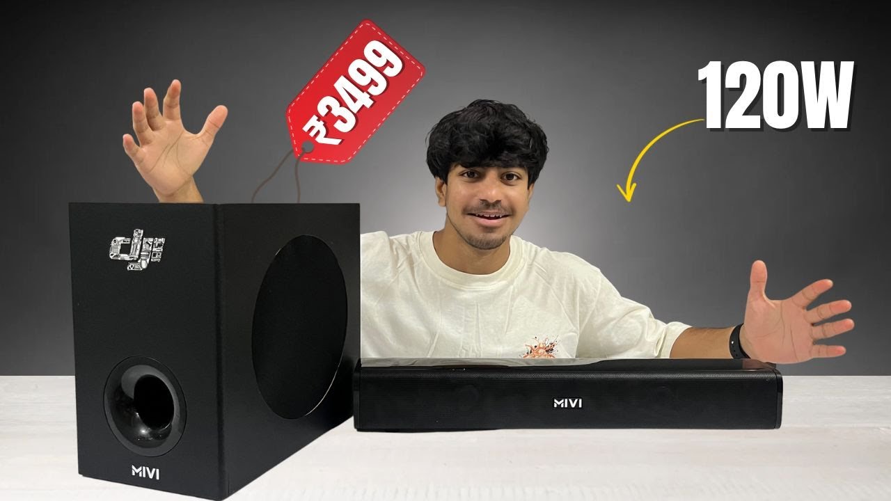 120W Soundbar for Just Rs.3499? Too Good to Be True! Mivi Fort H120W (2025)