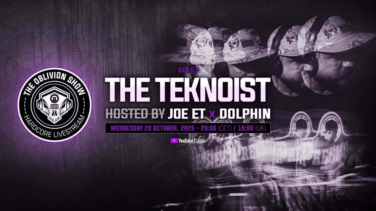🔴 THE TEKNOIST, JOE ET, DOLPHIN | The Oblivion Show  - Hardcore Live Stream Podcast