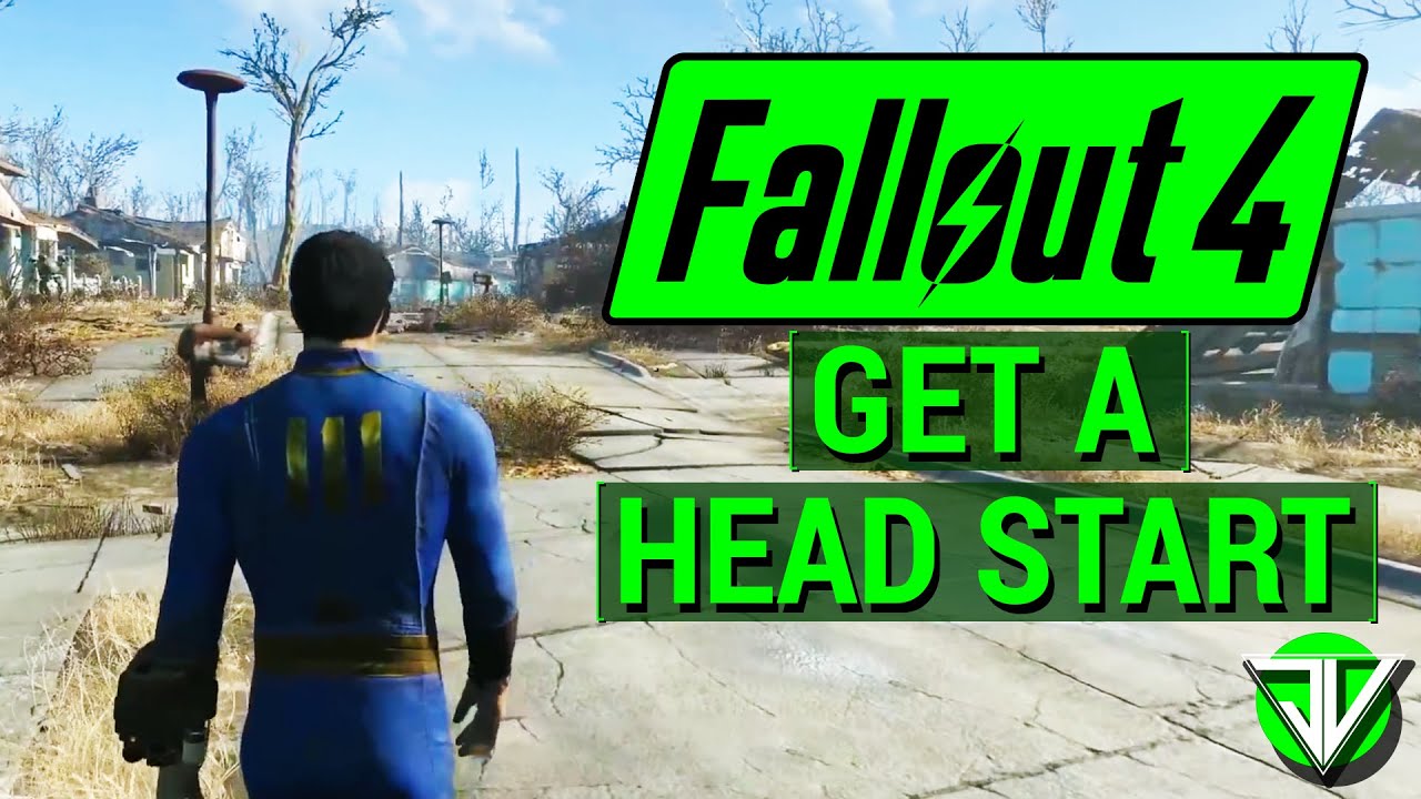 FALLOUT 4: How To Get a MASSIVE HEAD START in Fallout 4! (Hit Level 10 in Less Than 30 Minutes!)