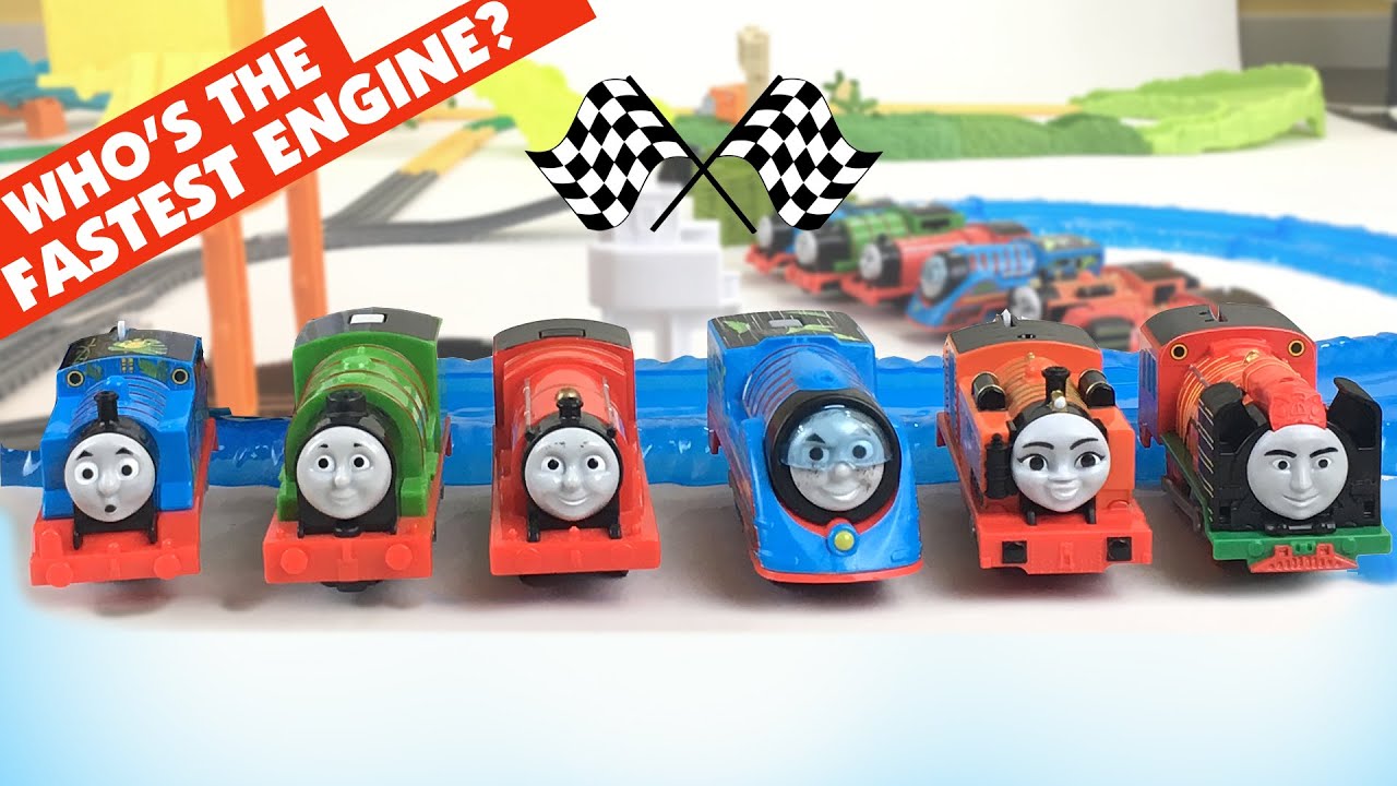 Thomas & Friends TURBO RACING : Who's the fastest?