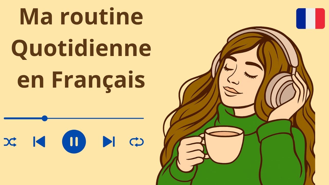 Learn How To Talk About Your Daily Routine In French | Améliorez Votre Français | French Listening