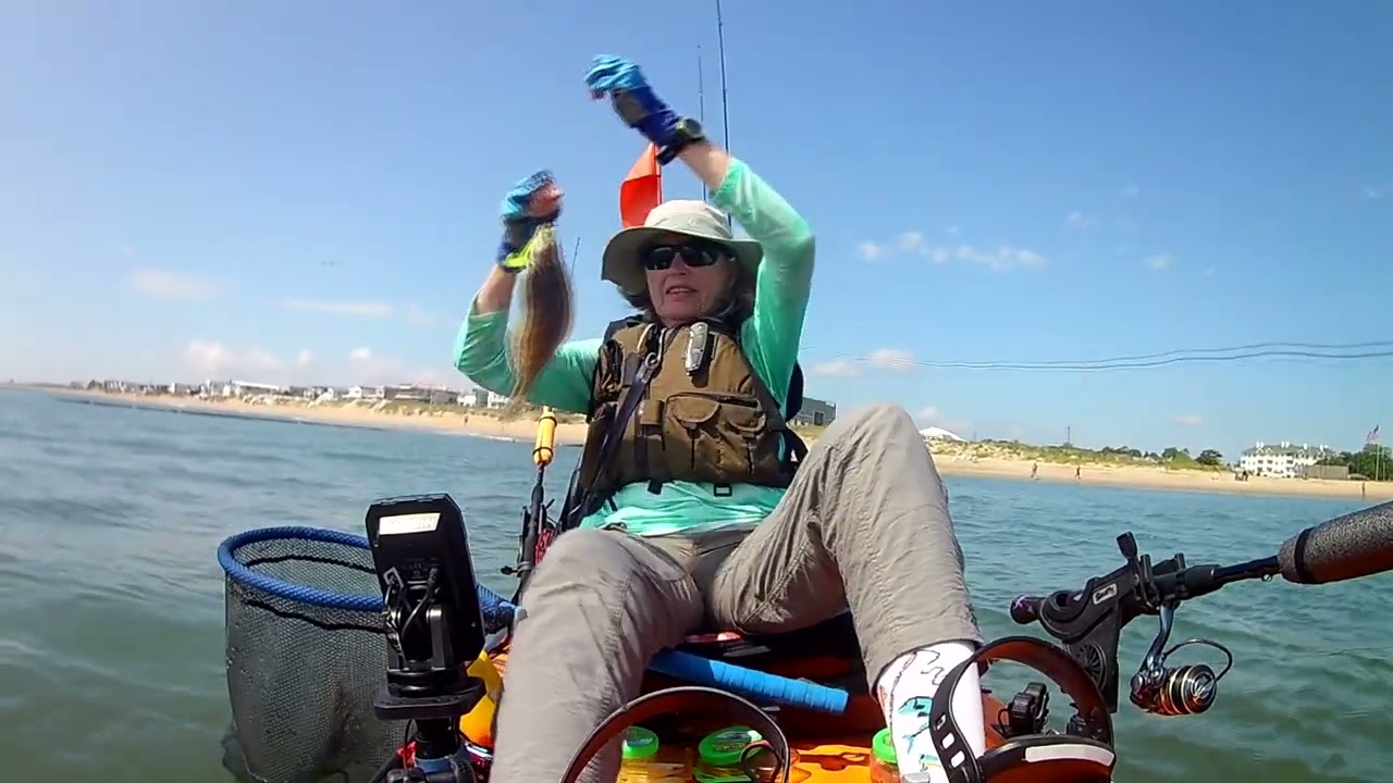 Kayak Inshore Fishing Va Beach Rudee Inlet June 4  2024