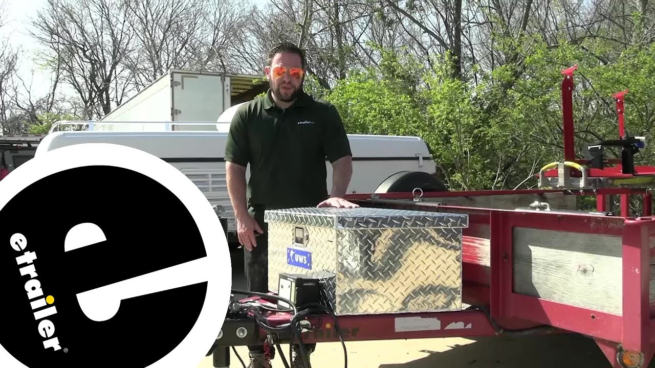 etrailer | Breaking Down the UWS A-Frame Trailer Toolbox